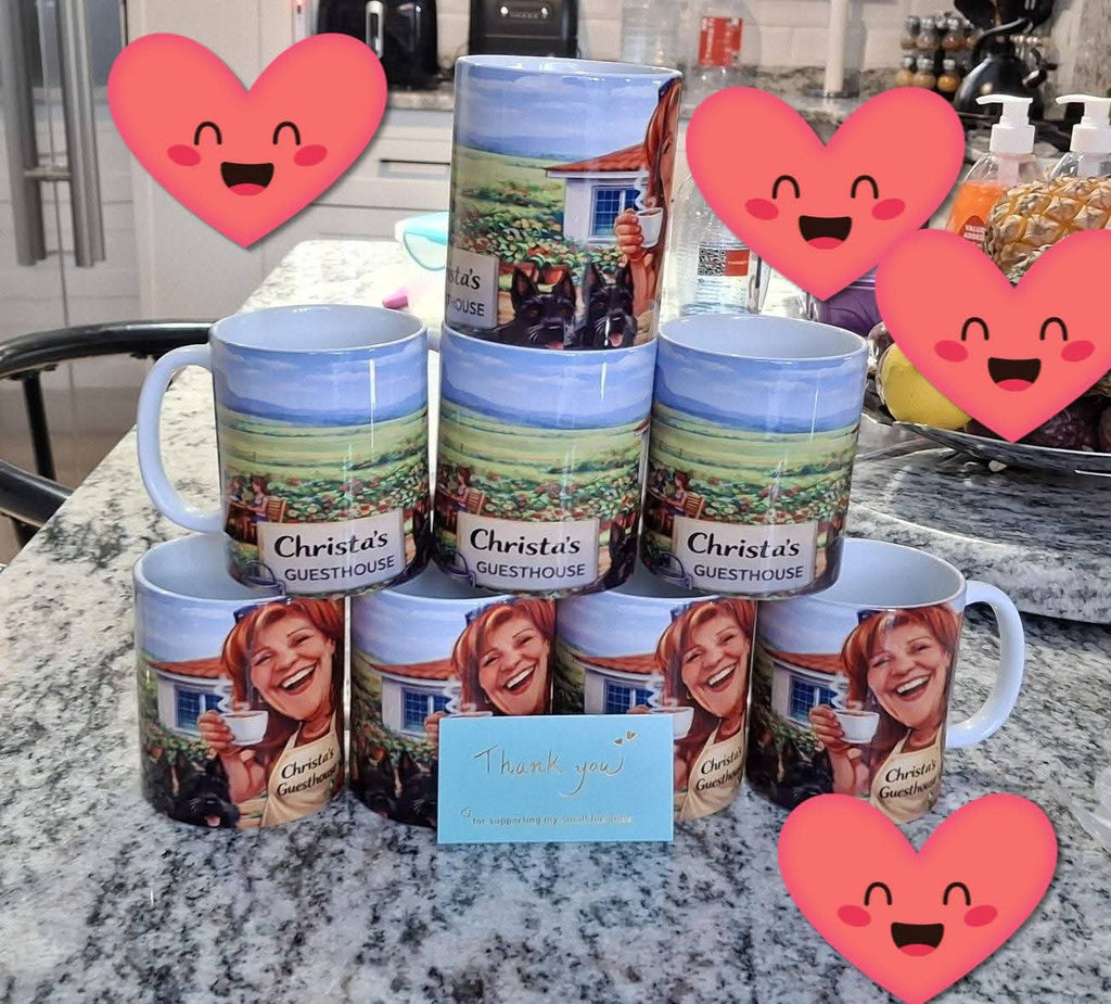Custom Photo Mugs & Graphic Drinkware