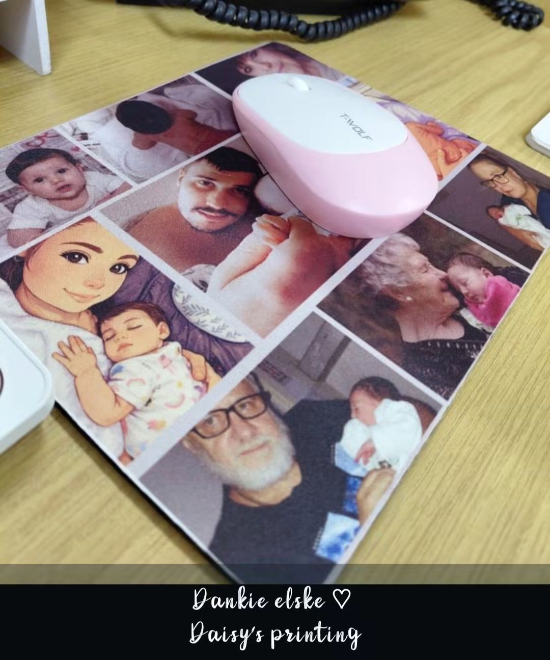 cute as a daisy mousepad 🌼